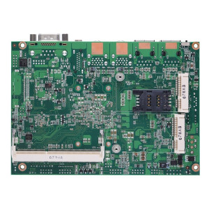 Axiomtek CAPA312 Embedded SBC with Intel Pentium N4200 or Celeron N3350, HDMI, LVDS, 2 GbE LAN and Audio